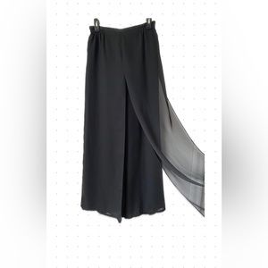 Vintage Semi-Sheer Wide Leg Pants